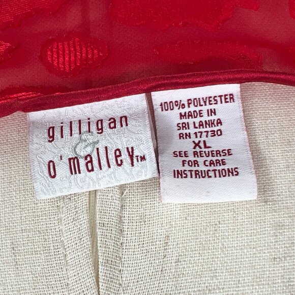 Gilligan O'malley Leopard Lace Sheer Slip | Extra Large - Picture 5 of 5